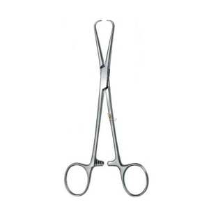 Pinzas de Toalla Bernhard de 16.5 cm, Pinzas Quirúrgicas de Acero Inoxidable para Drapeado y Procedimientos Médicos, Uso Hospitalario - Product Image 1