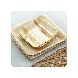 Ensemble de bols jetables en feuilles de palmier bio - Product Image 1