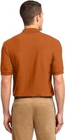Vente en gros de t-shirts pour hommes, personnalisés, formels, couleur unie, 100% coton, tricotés, respirants, avec logo personnalisé, pour le golf, le baseball