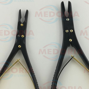 Medoria de calidad superior Manual internacional Ruskin Bone Rongeur 7 ''CVD Juego de instrumentos ortopédicos Clase II Negro 2 piezas - Product Image 4