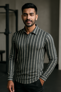 Ce tricot en polyester conserve sa forme même après des lavages répétés. - Product Image 4