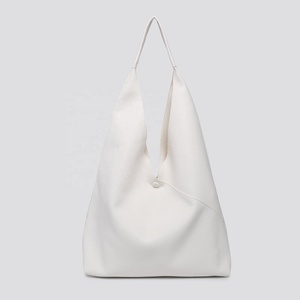 Sac à main Hobo en cuir Sac à bandoulière surdimensionné avec fermeture ouverte Couleur et Logo-LHB-0091F personnalisables - Product Image 4