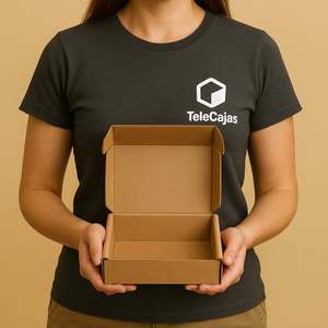 16x10x5 cm Mailing Box Sturdy Self-Assembling <b>Brown</b> Kraft Cardboard Eco-Friendly Rigid <b>Boxes</b> with Recycled Materials - Product Image 4