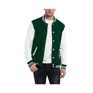 Toutes les saisons Veste universitaire légère respirante Style High Street Broderie personnalisée Mode quotidienne Hiver avec tissu tissé - Product Image 1