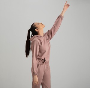 Pantalon de jogging deux pièces personnalisé pour femmes, vêtements de sport amples avec poches pour l'automne XS/S/M/L/XL/XXL pour tenues de jogging de salon - Product Image 6