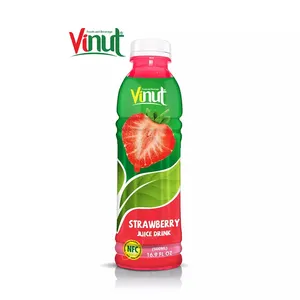 16.9 fl oz VINUT Strawberry juice drink strawberry jelly juice strawberry juice concentrate syrup Private Label Factory