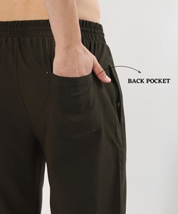 Pantalones Deportivos Hustle, Corte Recto Versátil (Estilo Boot Cut) - Importados, Tejido Ns Terry (GSM 180-190) - Product Image 2