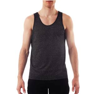 Club de remise en forme respirant Tri Blend débardeur personnalisé coton hommes Gym Singlets - Product Image 6