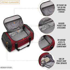 Nuevo logotipo personalizado Bolsas de lona de gran capacidad Ligero Precio barato Bolsa de viaje de lona - Product Image 3