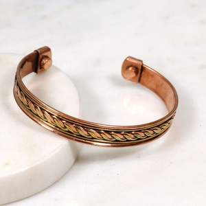 Bracelet jonc ouvert en laiton plaqué argent pour femme, tendance, personnalisé, gravure personnalisée pour la vente en gros - Product Image 2