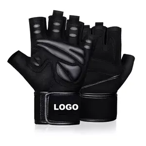 Gants d'haltérophilie personnalisés pour l'entraînement en salle de sport Gants d'entraînement physique pour hommes femmes Poignet rembourré pour l'entraînement - Product Image 1