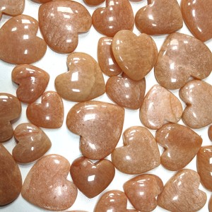 จี้รูปหัวใจอะเวนจูรีนสีเหลืองและแหวนอัญมณีธรรมชาติขนาดสั่งทำ - Product Image 5