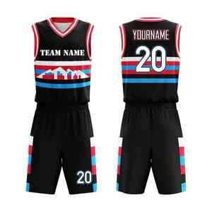 ชุดยูนิฟอร์มบาสเก็ตบอลชุดบาสเก็ตบอลบาสเก็ตบอลตะกร้าทำจากโพลีเอสเตอร์สำหรับมืออาชีพ - Product Image 1