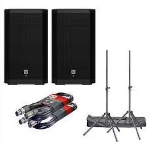 Offre de remise ZLX-12BT 12 kit de haut-parleurs de scène alimentés 2 voies 1000W avec deux couvercles de haut-parleurs et câbles d'origine - Product Image 2