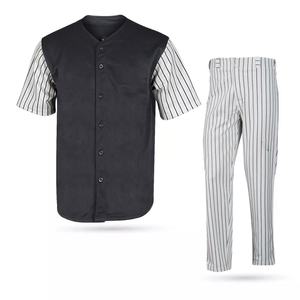 Uniforme de Béisbol para Hombre de Material Suave, Diseña el Tuyo Propio, 100% Poliéster, Uniforme de Béisbol Ligero de Alta Calidad para Hombre - Product Image 3
