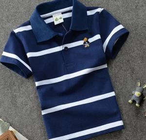 Years New Design <b>Boy</b> Kids Clothing Cotton Colorful Striped Short Sleeve <b>Boy</b> <b>Polo</b> <b>t</b> <b>Shirt</b> - Product Image 4