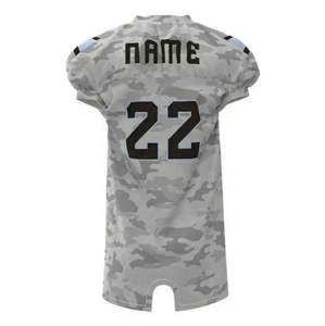 Customizable 100% Polyester American <b>Football</b> Uniforms Breathable Plus <b>Size</b> Sets Short Sleeves Fully Sublimation Printed Front - Product Image 2