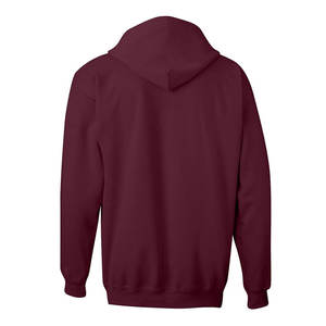 Venta al por mayor de sudaderas con capucha de invierno con logotipo personalizado de lana Casual de alta calidad con cremallera liso deporte estilo casual Sudadera con capucha para los hombres - Product Image 6