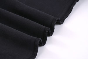 Alta calidad verano en blanco Unisex ancho cuello redondo manga corta de gran tamaño para hombre 250gsm algodón Vintage lavado ácido camiseta - Product Image 5