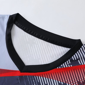 Juegos de uniformes de voleibol con impresión por sublimación-Poliéster 100% unisex adulto de alta calidad con colores y logotipos personalizados - Product Image 6