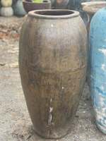 Pots de fleurs en céramique émaillée modernes et uniques de fabricants vietnamiens pour usage intérieur/extérieur, jardinières pour la maison et le jardin, Vietnam