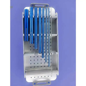 Système d'extenseur tubulaire de colonne vertébrale à intervention minimale invasive, kit d'instruments, pont osseux, titane, acier inoxydable, manuel, réutilisable, orthopédique - Product Image 2
