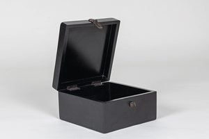 Boîte à bijoux en bois de luxe imprimée et personnalisée, design artistique contemporain pour produits de rangement artisanaux haut de gamme, prix de gros - Product Image 3