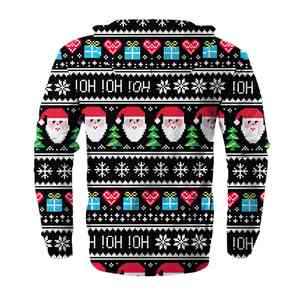 Sweats à capuche par sublimation Sweat à capuche 3d Offre Spéciale de Noël de dessin animé sur mesure Produits fabriqués au Pakistan - Product Image 2