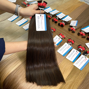 ผมต่อจากเวียดนามเนื้อสัมผัสธรรมชาติสีและความยาวปรับแต่งได้ - Product Image 1