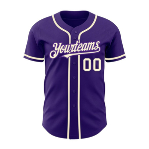 Venta al por mayor Uniforme de béisbol Personalizar Camisetas de béisbol Softball Ropa deportiva Jersey - Product Image 2