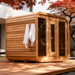 Sauna extérieur à vapeur CORE pour 4 à 8 personnes + livraison gratuite - Product Image 3