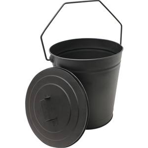 Metal Coal <b>Bucket</b> With Handles For Home And Garden Use Decorative Coal <b>Bucket</b> For Black Powder Coated Finishing Coal <b>Bucket</b> Use - Product Image 2