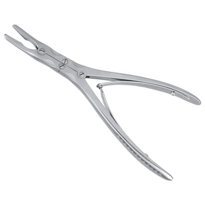 Rongeur à os Beyer professionnel en acier inoxydable robuste, à commande manuelle, design incurvé, instrument chirurgical de base - Product Image 3