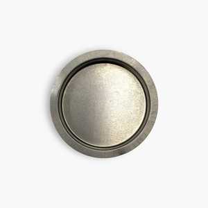 Juego de 4 Ceniceros de Acero Inoxidable con Envío Gratuito para Uso Doméstico, Diseño Redondo Minimalista Plateado/Gris, Cenicero de Escritorio Sin Humo - Product Image 1