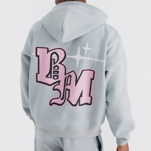 Custom Tracksuit for Men Hoodie Sets Organic Cotton Hoodie Sweat Suit Custom Joggers Set Men Tracksuit Set - Product Image 6