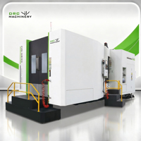 Mesin Penggilingan Horizontal Tugas Berat DHM50D Single Spindle BT50 dengan Travel 750x750x750mm, Kontrol FANUC, dan Kemampuan Pemesinan Tinggi