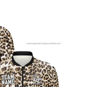 Custom wool <b>varsity</b> <b>jacket</b> with leather sleeves for streetwear premium letterman <b>jacket</b> with front embroidery and stand collar - Product Image 4