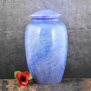 โกศใส่เถ้ากระดูกโลหะสำเร็จรูปทำจากหินอ่อนมีเอกลักษณ์เฉพาะโกศใส่เถ้ากระดูกทาสีแบบไม่เหมือนใคร - Product Image 2