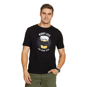 Camisetas de algodón 100% personalizadas para hombre, estilo callejero de verano, logotipo impreso, estampado suelto con letras únicas, etiquetas personalizadas - Product Image 3