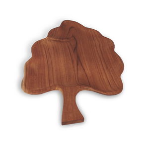 Assiette à feuilles Fabriqué avec du bois de manguier Vaisselle Plats et assiettes snack pour enfants Utilisation de service Bonne qualité Personnalisation - Product Image 4
