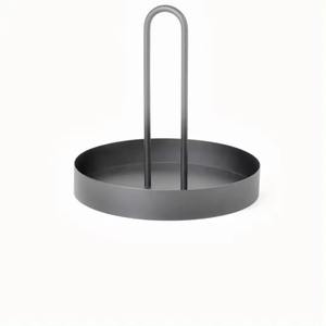 Bandeja de Almacenamiento Multiusos de Metal, Estilo Nórdico Moderno y Sencillo, Ecológica, para Sala de Estar, Entrada o Escritorio - Product Image 1