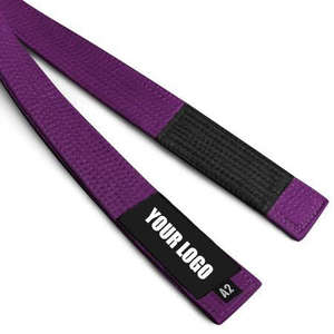 BJJ-Cinturón de Jiu Jitsu brasileño de la mejor calidad, cinturones de diferentes colores, Material duradero, cinturones de artes marciales - Product Image 4