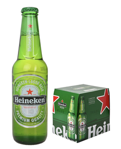 Heineken Original Lager 5% ABV Wheat Dark Ale 330ml bière pression dans une boîte en bouteille en vrac baril tasse Cartons - Product Image 4