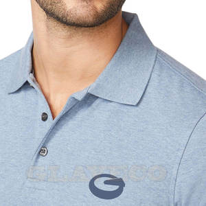 Los hombres más vendidos para camisetas de polo Nuevo diseño Ropa casual de alta calidad Patrón sólido Tela de punto Venta caliente - Product Image 4