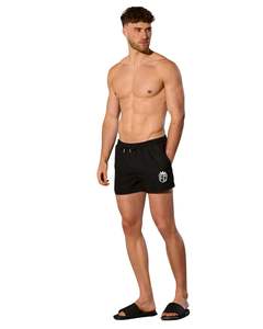 Shorts de Baño para Hombre, Color Negro, Secado Rápido, Ligeros, Cómodos, para Piscina, Vacaciones y Uso en Verano - Product Image 6