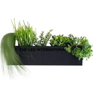 Pot de fleurs extérieur en acier inoxydable de haute qualité, décoration de la maison, jardinières d'extérieur, grands pots de fleurs longs à vendre - Product Image 3