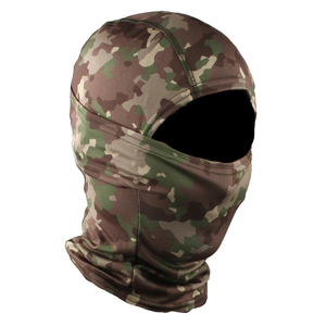 Cagoules personnalisées à impression numérique pour l'extérieur Masque de ski camouflage intégral Cyclisme 100% coton Logo de couleur personnalisé coupe-vent - Product Image 5
