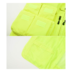 LOGOTIPO personalizado Nuevo diseño Top Style Chaleco de seguridad - Product Image 6