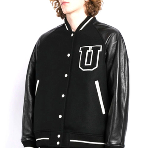 2025 Men's Best Custom Made Varsity <b>Jackets</b> Breathable <b>Collar</b> Hood New Latest Style Winter Varsity Men's <b>Jackets</b> - Product Image 6