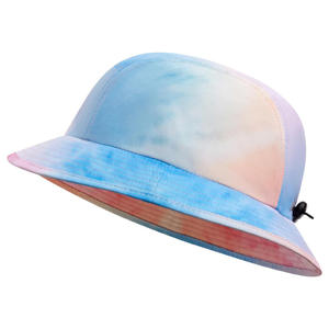 Chapeaux seau personnalisés avec logo, impression broderie, mode d'été, protection solaire extérieure, couvre-chef décontracté OEM - Product Image 1